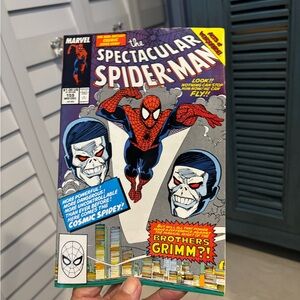 Year 1989 The Spectacular Spider Man Cosmic Powers The Brothers Grimm # 159